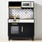 Best Choice Products Pretend Play Cottage Kitchen Wooden Toy Set for Kids w/ 5 Accessories, Oven